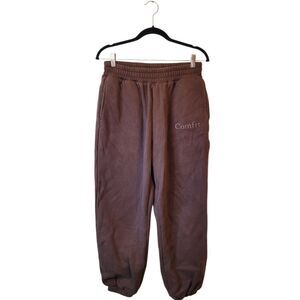Comfrt Women's Brown Track Joggers